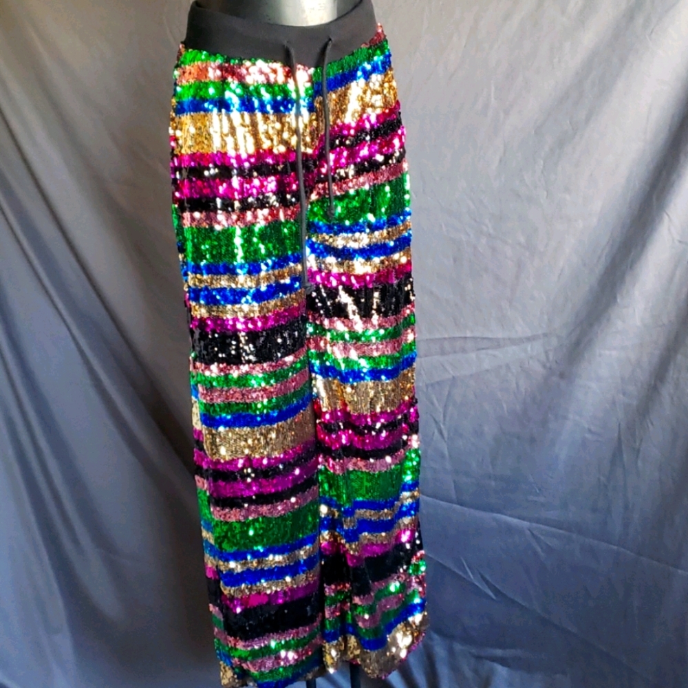 NWT Dolls Kill X Jaded London Sequin Joggers XS